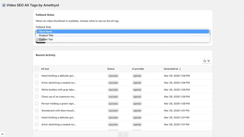 Video SEO Alt Tags File Names