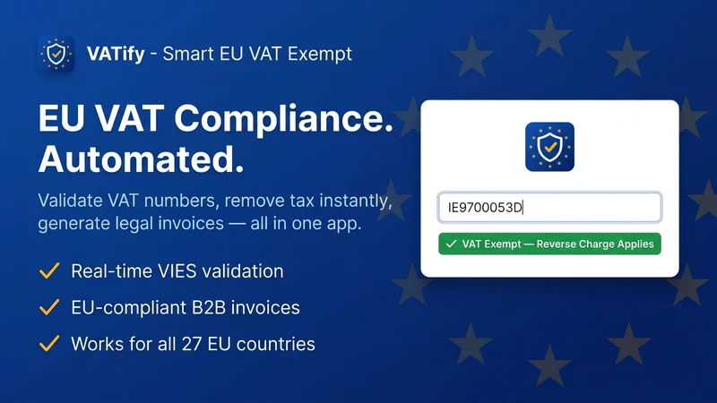 VATify ‑ Smart EU VAT Exempt