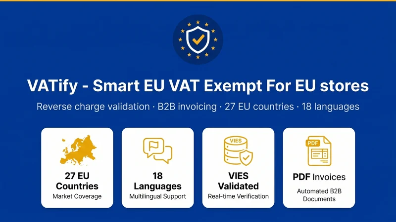 VATify ‑ Smart EU VAT Exempt