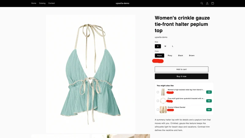 Upsella ‑ Upsell & Cross Sell