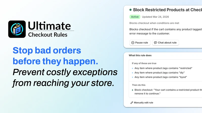 Ultimate Checkout Rules