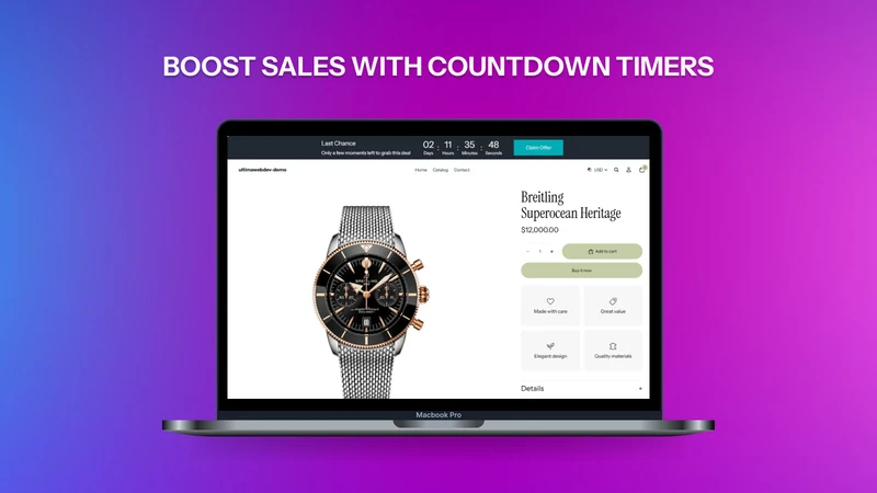 Ultima Countdown Timer