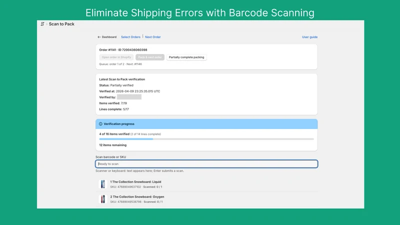 SwiftSlip: Scan & Print Slips