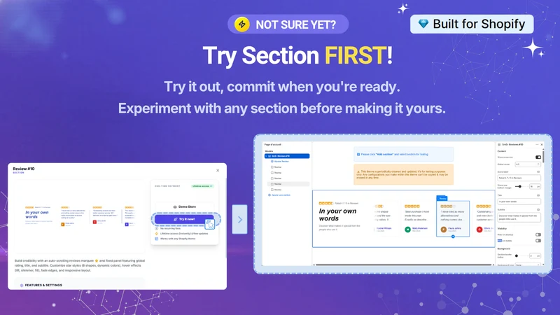 Smart Section