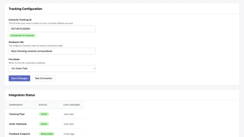 Conectia ‑ Affiliate Network