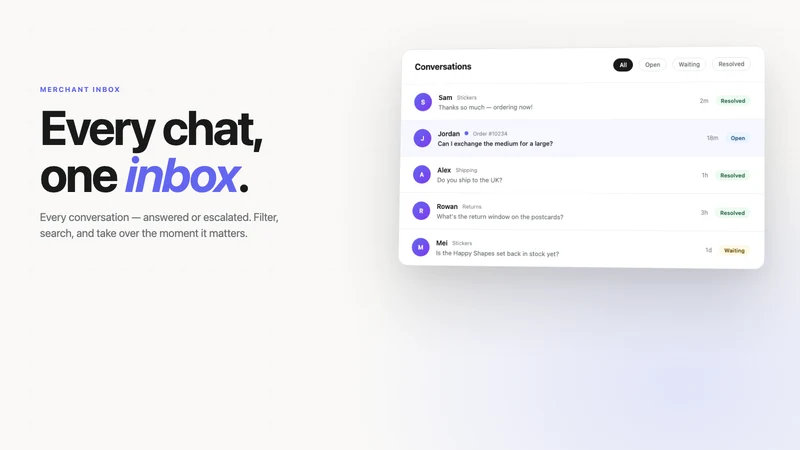 Clearly Agent — AI Sales Chat