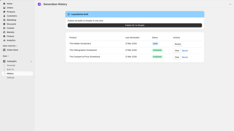 CatalogFix