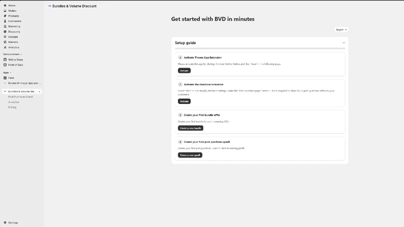 BVD ‑ Bundles & Upsells