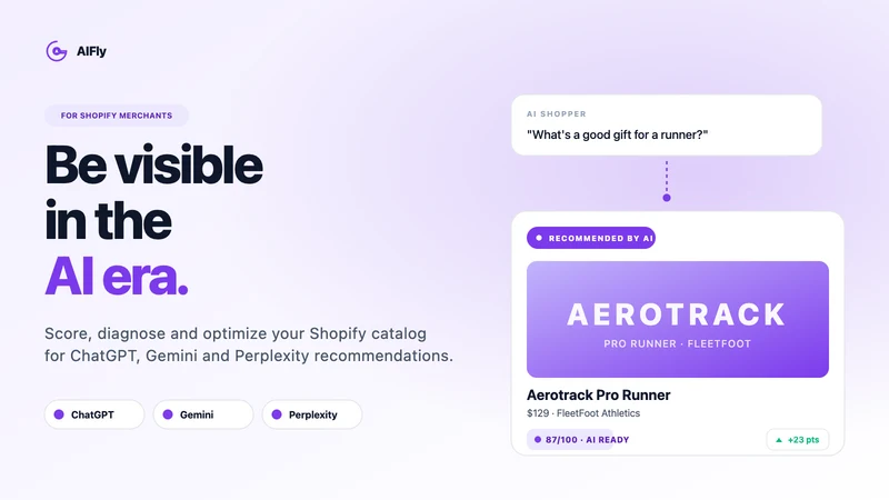 AIFly ‑ AI Catalog Optimizer