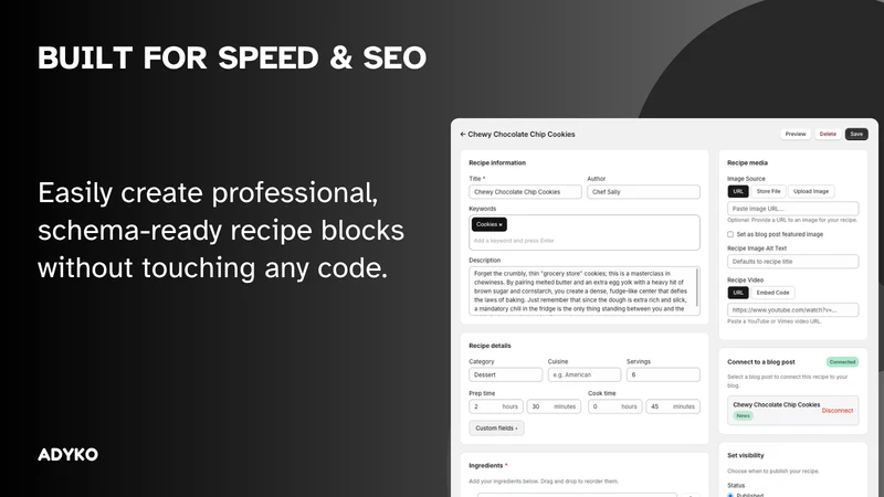 Recipe Maker | AI Blog Posts