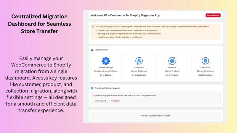 WBL ‑ WooCommerce Migrator
