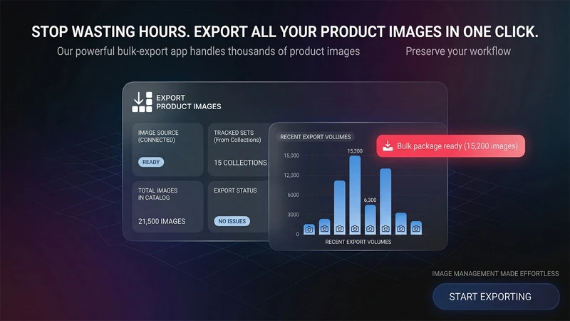 Vast ‑ Export Product Images