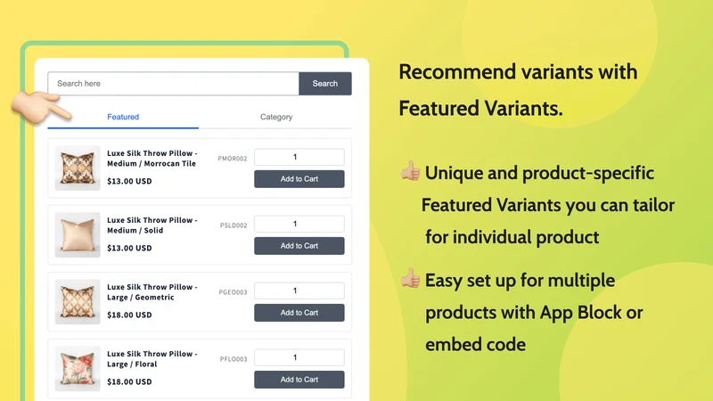 Embed Variant Search Picker MP