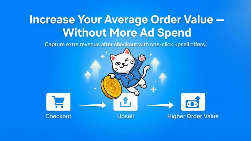 UpsellCat: One‑Click Upsells