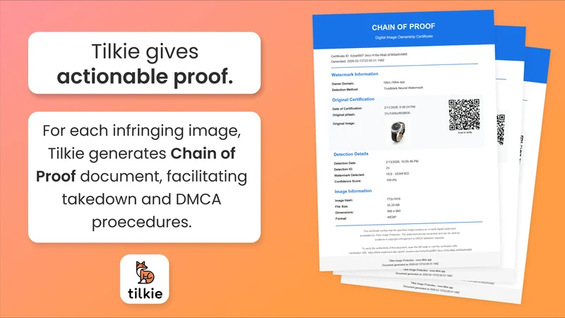 Tilkie ‑ Image Protection