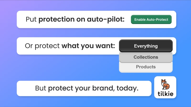 Tilkie ‑ Image Protection