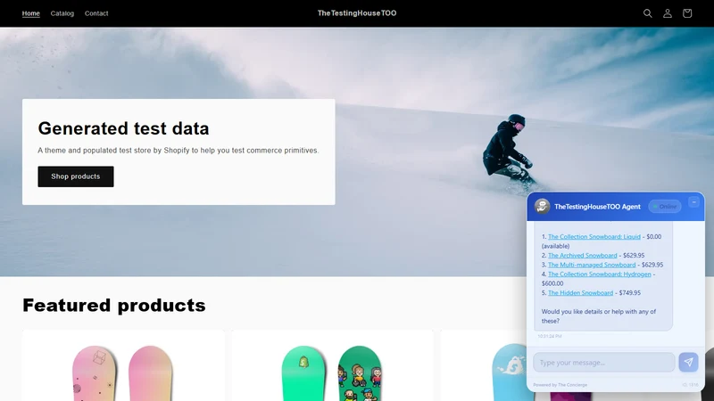 The Concierge AI Sales+Support
