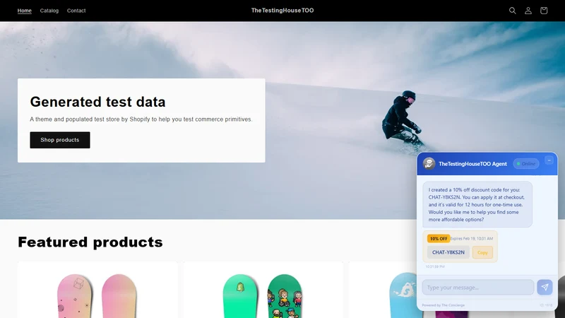 The Concierge AI Sales+Support