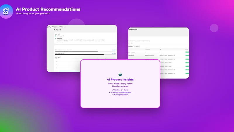 Suggestly – AI Recommendations