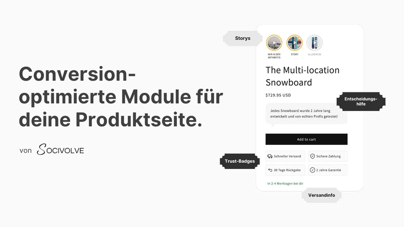 Socivolve Modules