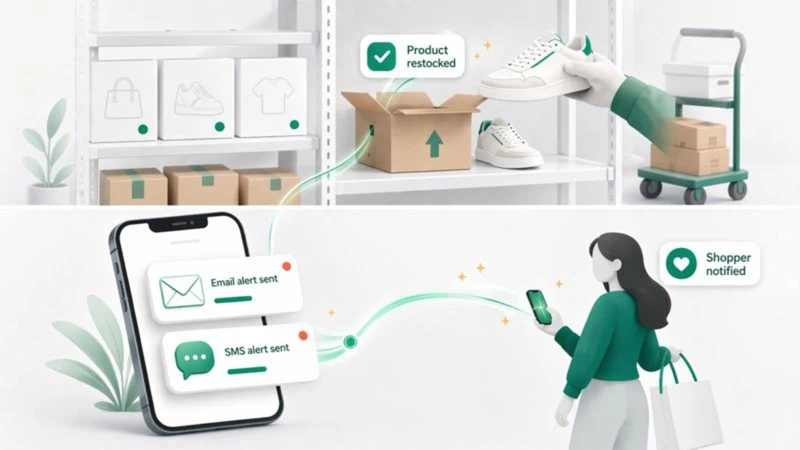 Notify Back in Stock Alert
