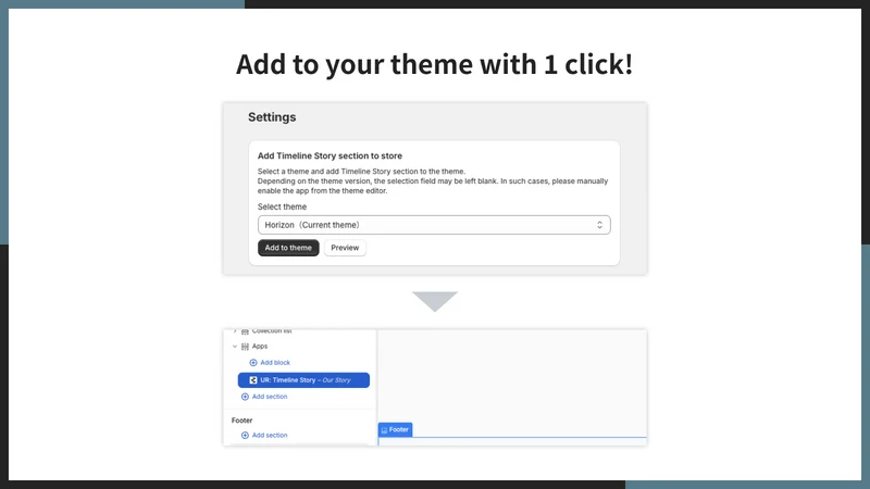 UR: Smart Timeline & History