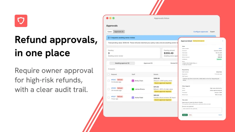 Refund Requests & Approvals