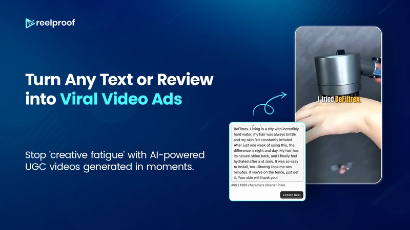 ReelProof ‑ AI Video Generator