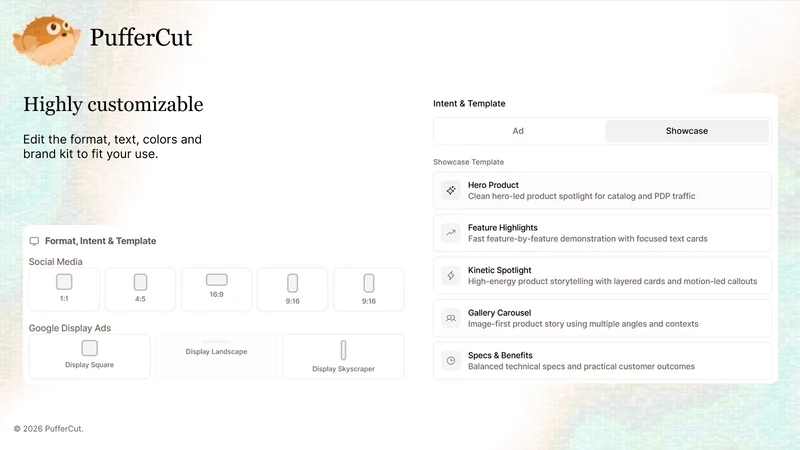 PufferCut ‑ Product Videos
