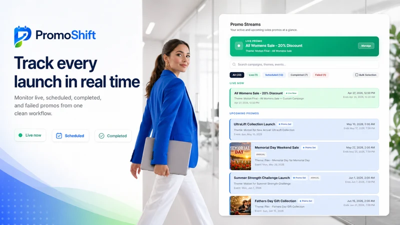 PromoShift ‑ Sale Autopilot