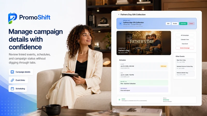 PromoShift ‑ Sale Autopilot