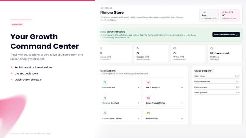 Nimora: AI Media & SEO
