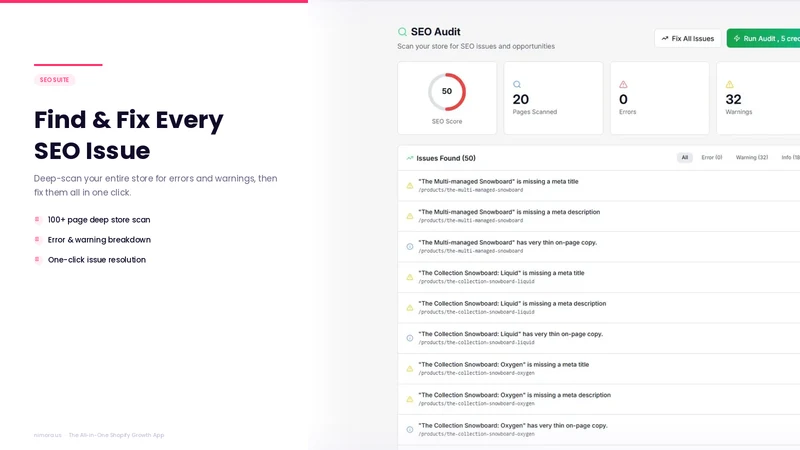 Nimora: AI Media & SEO