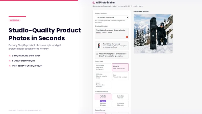 Nimora: AI Media & SEO