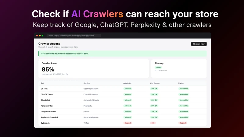 Lumin: AI SEO & AI Descrptions