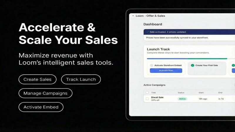 Loom: Flash Sales & Discounts