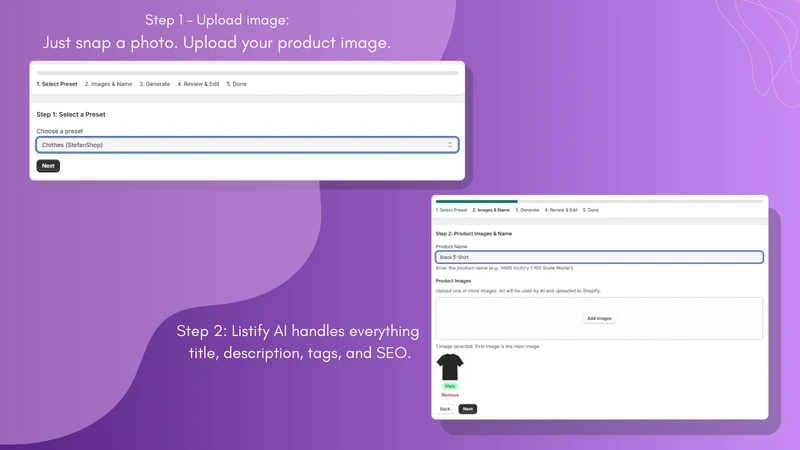 Listify AI ‑ AI Product Listin