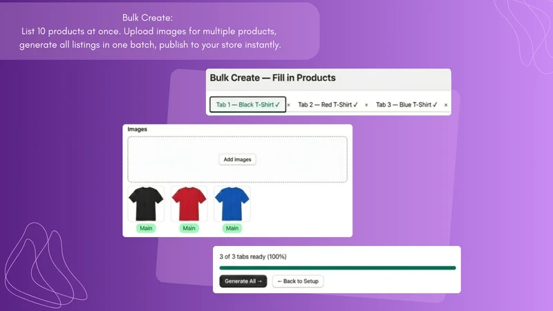 Listify AI ‑ AI Product Listin