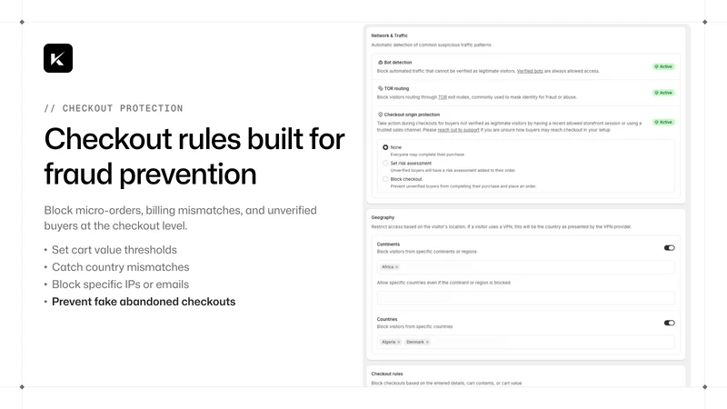 Kairos Fraud & Bot Protection