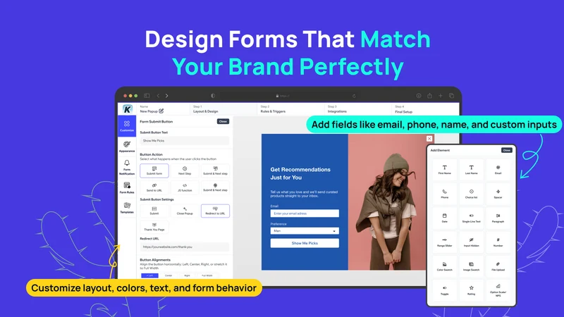 K: Klaviyo Form Builder