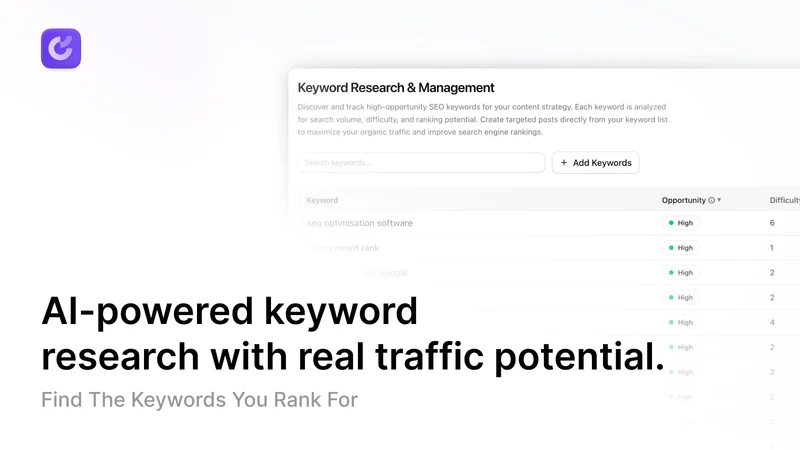 Genseo: AI SEO Blog Writer