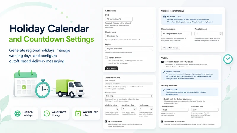 ZG Delivery Dates