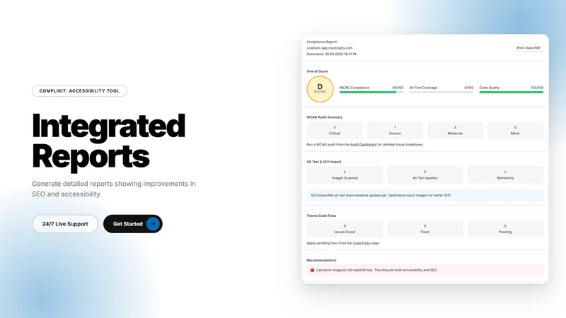 CompliKit ‑ Accessibility, ADA