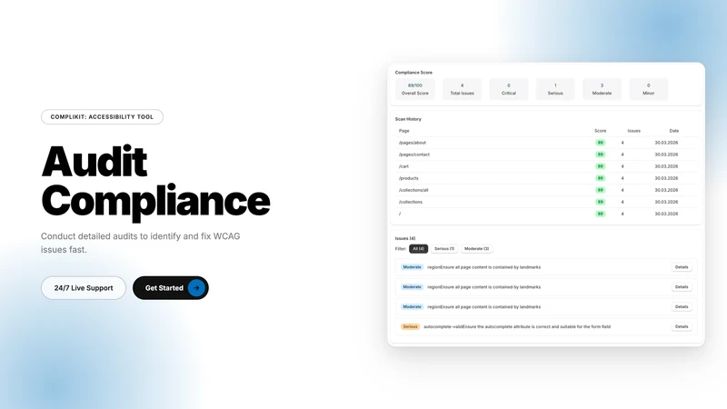 CompliKit ‑ Accessibility, ADA