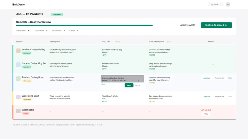 BulkGenie AI