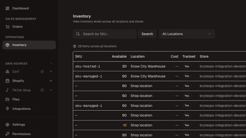BryteOps Integration