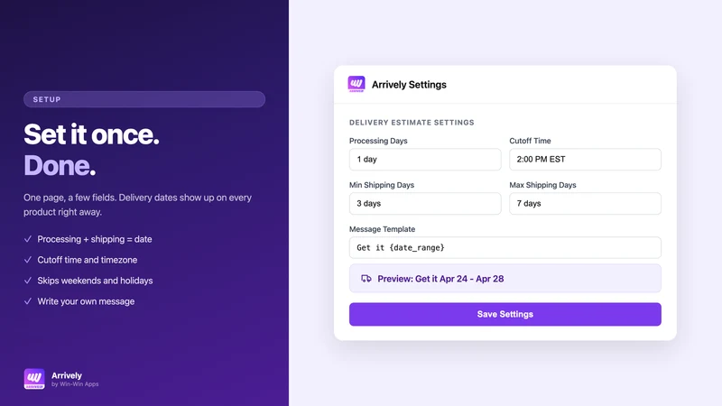 Arrively by Win‑Win Apps