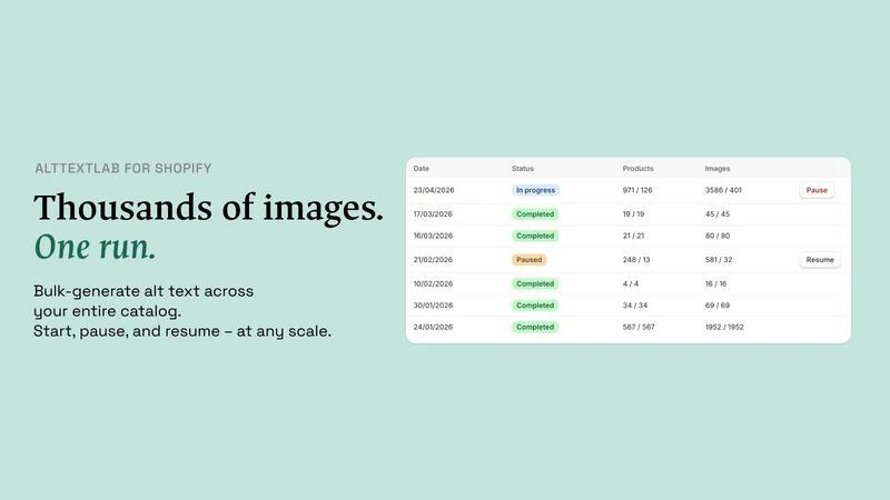 AltTextLab – AI Alt Text & SEO