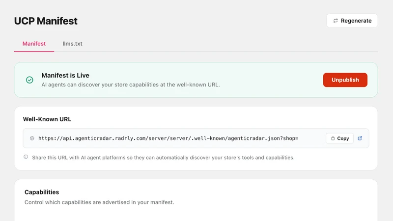 AgenticRadar AI – MCP Server