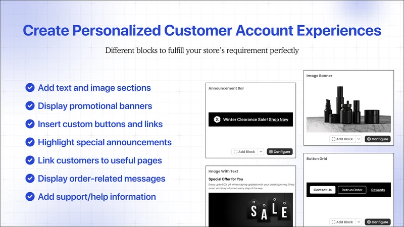 LEO ‑ Customer Account Blocks